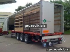 Шторный полуприцеп Grunwald Grunwald 2018 года новый фото 2