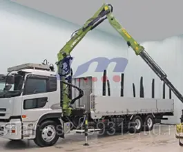 Лесовоз с КМУ Nissan Truck 2008 года б/у