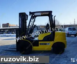 Вилочный погрузчик Hyundai 30DF-7 2017 года б/у фото 2