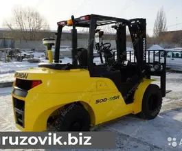 Вилочный погрузчик Hyundai 50D-9SA 2016 года б/у фото 2