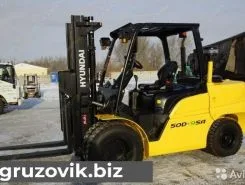 Вилочный погрузчик Hyundai 50D-9SA 2016 года б/у фото 3