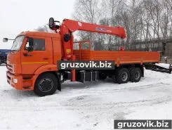 Самопогрузчик Камаз 65117 с КМУ Kanglim 2025 года новый