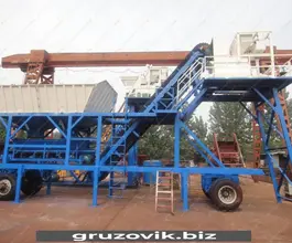 Мобильный асфальтобетонный завод GITECH YHZS 35 2018 года б/у
