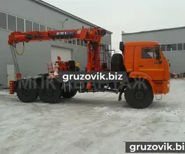 Тягач с КМУ Камаз 44108 2025 года новый