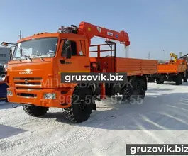 Самопогрузчик Камаз 43118 с КМУ Kanglim 2025 года новый