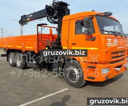 Самопогрузчик Камаз 65117 с КМУ Dongyang SS1926 2025 года новый