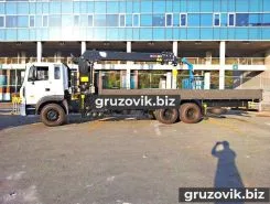 Самопогрузчик Hyundai HD250 с КМУ HIAB 190T 2018 года новый фото 2