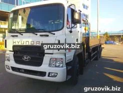 Самопогрузчик Hyundai HD250 с КМУ HIAB 190T 2018 года новый фото 4