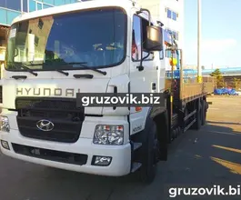 Самопогрузчик Hyundai HD250 с КМУ HIAB 190T 2018 года новый фото 4