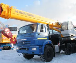 Автокран Ивановец КС-45717К-ЗР Камаз 43118 2025 года новый