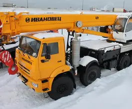 Автокран Ивановец КС-65740-7 Камаз 63501 2025 года новый