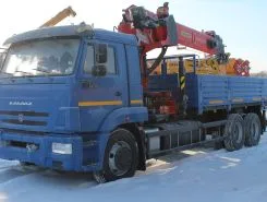 Самопогрузчик Камаз 65117 с КМУ INMAN IT200 2025 года новый