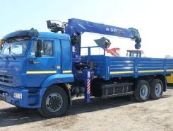 Самопогрузчик Камаз 65117 с КМУ DongYang 2025 года новый фото 3