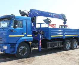 Самопогрузчик Камаз 65117 с КМУ DongYang 2025 года новый фото 3