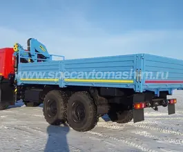 Самопогрузчик Урал 4320 с КМУ  2019 года новый фото 3