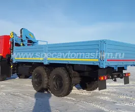 Самопогрузчик Урал 4320 с КМУ  2019 года новый фото 3