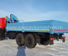 Самопогрузчик Урал 4320 с КМУ  2019 года новый фото 3