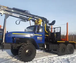 Лесовоз с КМУ Лесовоз  Урал 5557 с КМУ  2022 года новый