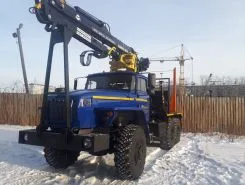 Лесовоз с КМУ Лесовоз  Урал 5557 с КМУ  2022 года новый фото 2