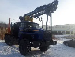 Лесовоз с КМУ Лесовоз  Урал 5557 с КМУ  2022 года новый фото 3
