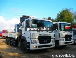Самопогрузчик Hyundai HD250 с КМУ Palfinger IT150 2018 года новый