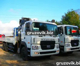 Самопогрузчик Hyundai HD250 с КМУ Palfinger IT150 2018 года новый
