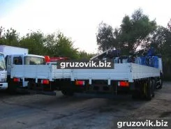 Самопогрузчик Hyundai HD250 с КМУ Palfinger IT150 2018 года новый фото 3