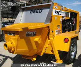 Прицепной бетононасос REED В50 2024 года новый фото 2