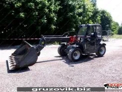 Телескопический погрузчик Manitou MT 625 2011 года б/у фото 2