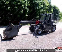 Телескопический погрузчик Manitou MT 625 2011 года б/у фото 2