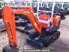 Экскаватор-погрузчик Kubota K008-3 2019 года б/у фото 3
