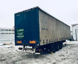 Шторный полуприцеп Krone sdp27 2005 года б/у