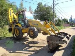 Экскаватор-погрузчик Komatsu WB93 R-5 2008 года б/у фото 2