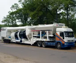 Мобильный асфальтобетонный завод Terex E100P 2011 года б/у фото 2