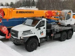 Автокран Ивановец КС-45717-2Р Урал 4320 NEXT 2025 года новый фото 2