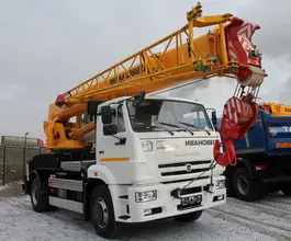Автокран Ивановец КС-55744 Камаз 53605 2025 года новый фото 2