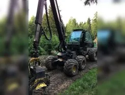Харвестер John Deere 1270D 2007 года б/у фото 2