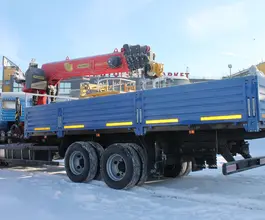 Самопогрузчик Камаз 65117 с КМУ INMAN IT200 2025 года новый фото 2