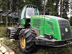 Харвестер John Deere 1270E 2010 года б/у фото 2
