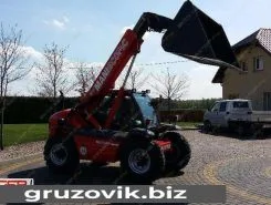 Телескопический погрузчик Manitou 523 TURBO 2008 года б/у фото 3