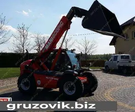 Телескопический погрузчик Manitou 523 TURBO 2008 года б/у фото 3