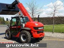 Телескопический погрузчик Manitou 523 TURBO 2008 года б/у фото 4