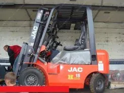 Вилочный погрузчик JAC CPCD15 2017 года б/у