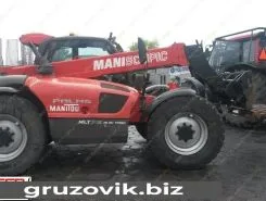 Телескопический погрузчик Manitou MLT742 2005 года б/у фото 2