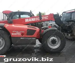 Телескопический погрузчик Manitou MLT742 2005 года б/у фото 2