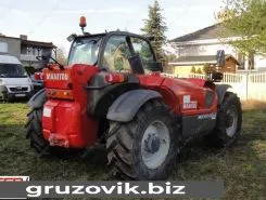 Телескопический погрузчик Manitou MLT 634-120 2007 года б/у фото 2