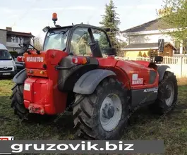 Телескопический погрузчик Manitou MLT 634-120 2007 года б/у фото 2