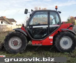 Телескопический погрузчик Manitou MLT 634-120 2007 года б/у фото 3