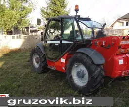 Телескопический погрузчик Manitou MLT 634-120 2007 года б/у фото 4