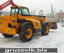 Телескопический погрузчик JCB LOADALL 535-140 2008 года б/у фото 2